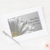 Gele finale hooglichten Boordenband Dank u Labels (Envelop)