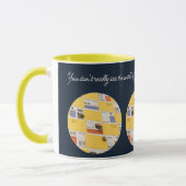 Gele flat mok (Links)