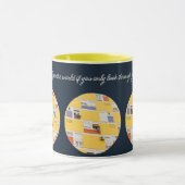 Gele flat mok (Midden)