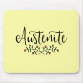 Gele Floral Austenite Muismat (Voorkant)