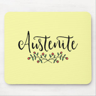 Gele Floral Austenite Muismat