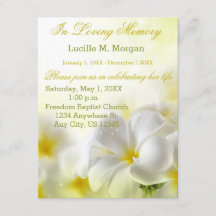 Gele Floral | Begrafenis | Herdenkingsdienst