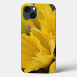 Gele Floral Daffodil Flowers Case-Mate iPhone Case
