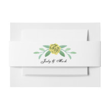 Gele Floral Greenery Foliage