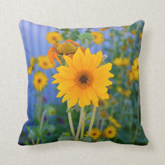 Gele Floral Pillow Kussen