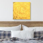 Gele Floral Print (Insitu (Slaapkamer))