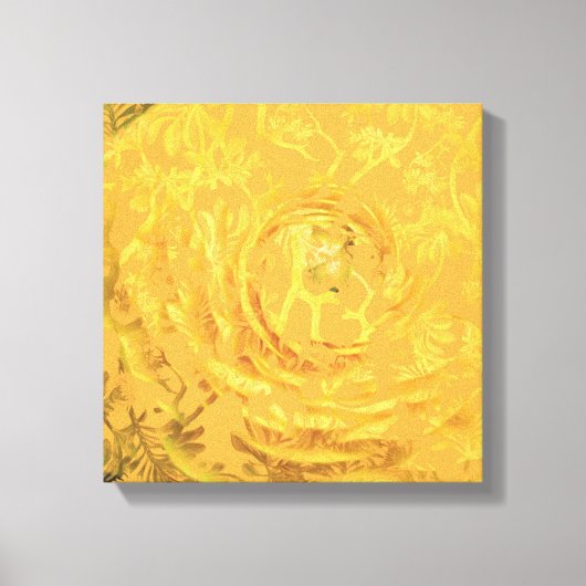 Gele Floral Print (Voorkant)