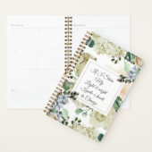 Gele Floral Roos Business Planner (Display)