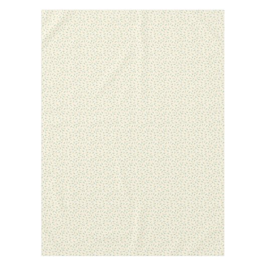 Gele Floral Tafelkleed (Voorkant)