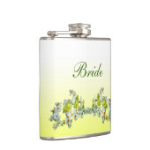 Gele Floral Wedding Brides Heupfles (Rechts)