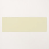 Gele Floral Yogamat (Achterkant (horizontaal))