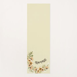 Gele Floral Yogamat