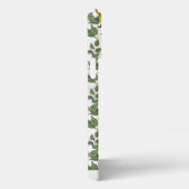 Gele florale naadloze patroonnaam iPhone hoesje (Rechterkant)