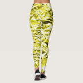 Gele Folie Leggings (Achterkant)