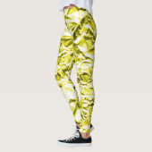 Gele Folie Leggings (Links)