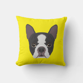 Gele Franse Bulldog Kussen