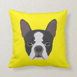 Gele Franse Bulldog Kussen
