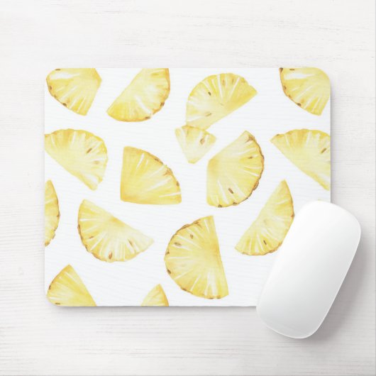 Gele Fruit Ananas Muismat (Met muis)