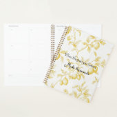 Gele Fruit Lemons Maakt Limonade Planner (Display)