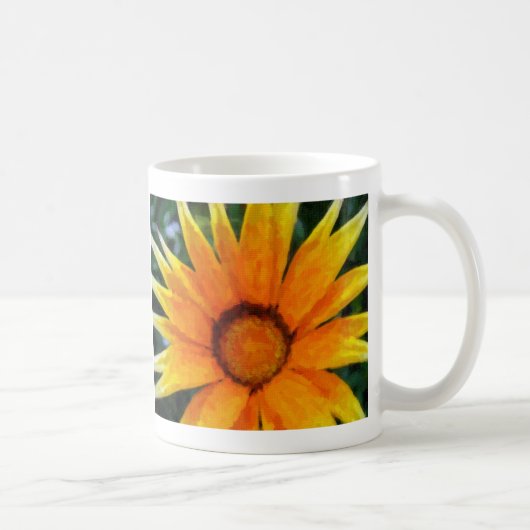 Gele gazania koffiemok (Rechts)