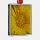 Gele Gazania Metalen Ornament (Rechts)