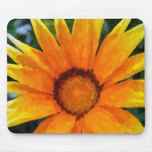 Gele gazania muismat (Voorkant)