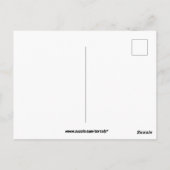 Gele gele gelilies briefkaart (Achterkant)