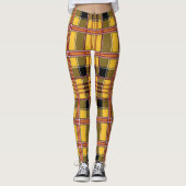 gele gele leggings (Voorkant)