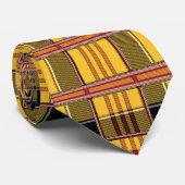 gele gele stropdas (Opgerold)