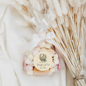 Gele Gelukkige Paashaas Ronde Sticker