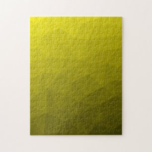 Gele geometrische mesh gradiëntpatroon legpuzzel