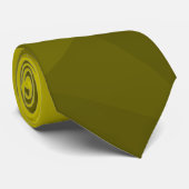 Gele geometrische mesh gradiëntpatroon stropdas (Opgerold)