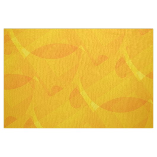 gele geometrische stof (Fat Quarter)