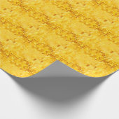 Gele Gepixelde Cadeaupapier (Hoek)