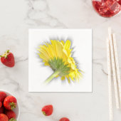 gele gerbera daisy servet (Insitu)