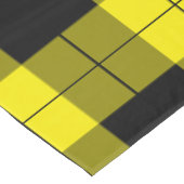 Gele geruite tafelkleed (Gekanteld)