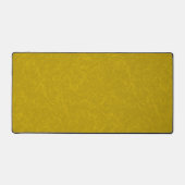 Gele gestructureerd oppervlak met wervelend patroo bureaumat (Voorkant)