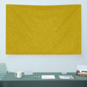 Gele gestructureerd oppervlak met wervelend patroo spandoek (Beurs)