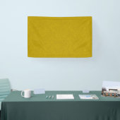 Gele gestructureerd oppervlak met wervelend patroo spandoek (Beurs)