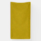 Gele gestructureerd oppervlak met wervelend patroo spandoek (Verticaal)