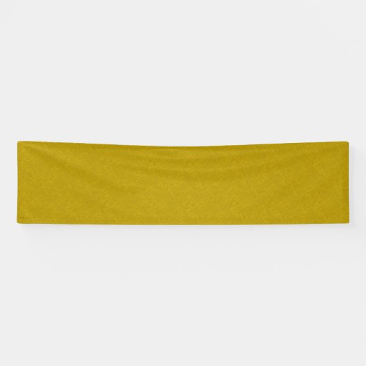 Gele gestructureerde oppervlak met wervelend patro spandoek (Horizontaal)