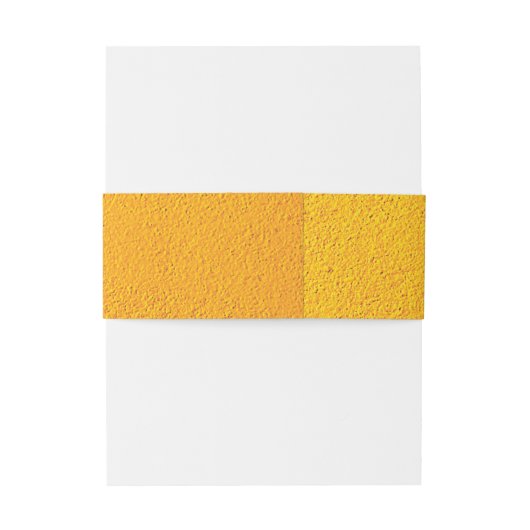 Gele getextureerde Uitnodiging van de Aanwezigheid Uitnodigingen Wikkel (Achterkant Voorbeeld)