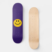 Gele Gezicht Persoonlijk Skateboard (Voorkant)