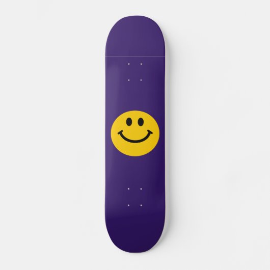 Gele Gezicht Persoonlijk Skateboard (Voorkant)