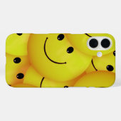 Gele gezichten Case-Mate iPhone case (Achterkant (horizontaal))