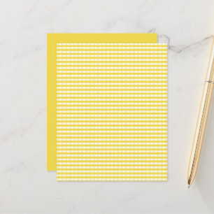 Gele Gingham Pattern