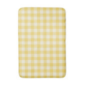Gele Gingham Pset Bath Mat (Voorkant Verticaal)