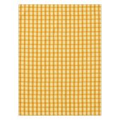 Gele Gingham Pset voor de zomer Tafelkleed (Voorkant)