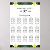 Gele gipsplaten voor het weddenschap poster (Voorkant)