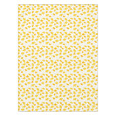 Gele glinkgo Leaf Pattern Tafelkleed (Voorkant)
